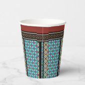メキシコのパッチワークスタイル3 紙コップ (右)