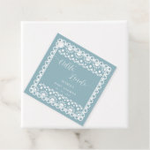 メキシコのパペルピカドシエリートリンド赤ちゃんシャワー フェイバータグ (インサイチュ)