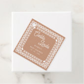 メキシコのパペルピカドシエリートリンド赤ちゃんシャワー フェイバータグ (インサイチュ)