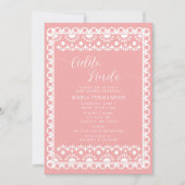 メキシコのパペルピカドシエリートリンド赤ちゃんシャワー 招待状 (正面)