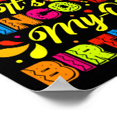 メキシコのパーティーに関するCinco De My-o生まれの誕生日だ ポスター (角)