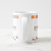 メキシコのパーティーコーヒーマグ ジャンボコーヒーマグカップ (裏面)