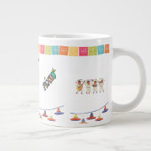 メキシコのパーティーコーヒーマグ ジャンボコーヒーマグカップ (右)