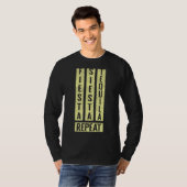 メキシコのパーティーリピーターTequila Mexico Happy Cinco De Tシャツ (正面フル)