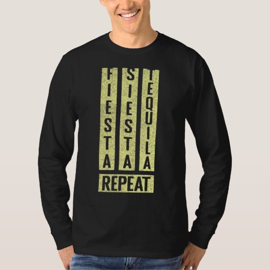 メキシコのパーティーリピーターTequila Mexico Happy Cinco De Tシャツ (正面)