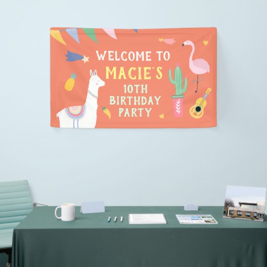 メキシコのパーティー背景 横断幕 (トレードショー)