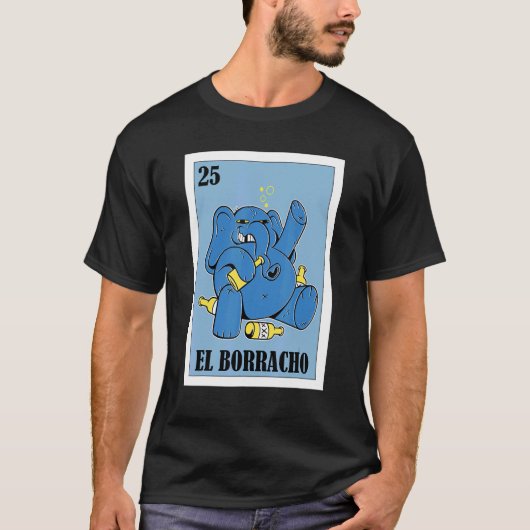メキシコのパーティーEl Elefante Tシャツ (正面)
