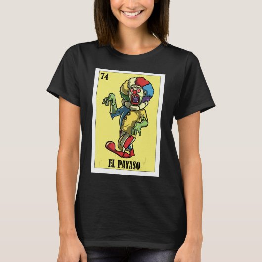 メキシコのパーティーEl Payaso Tシャツ (正面)