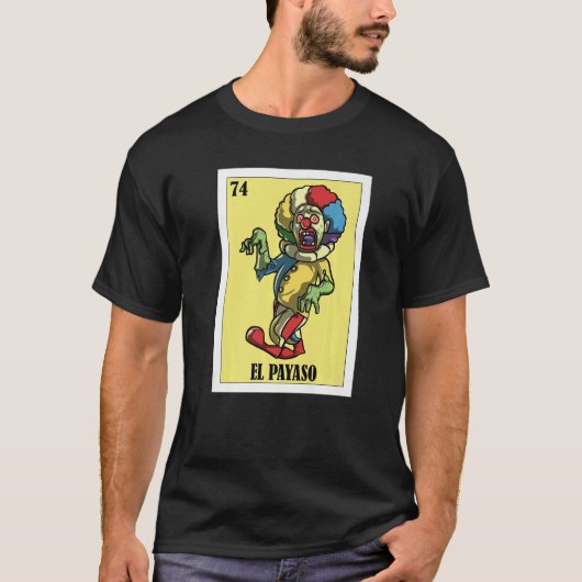 メキシコのパーティーEl Payaso Tシャツ (正面)