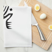 メキシコのヒエログリフ・リザード(Maya) キッチンタオル (四つ折り)