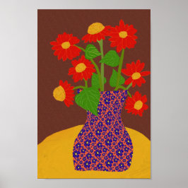 メキシコのヒマワリのポスター ポスター