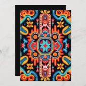 メキシコのヒューコール・アート シーズンカード (正面/裏面)