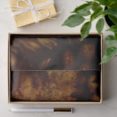 メキシコのビンテージ・ピンアップガール(長い三つ編みをした美女) 薄葉紙 (ギフト)