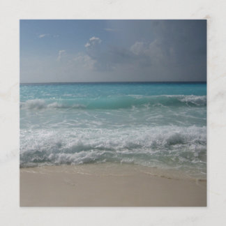 メキシコのビーチへの招待 招待状