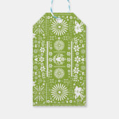 メキシコのピカドライムアボカド結婚グリーンの結婚 ギフトタグ (裏面)