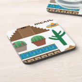 メキシコのピラミッド コースター (左側)