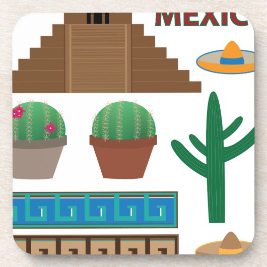 メキシコのピラミッド コースター (正面)