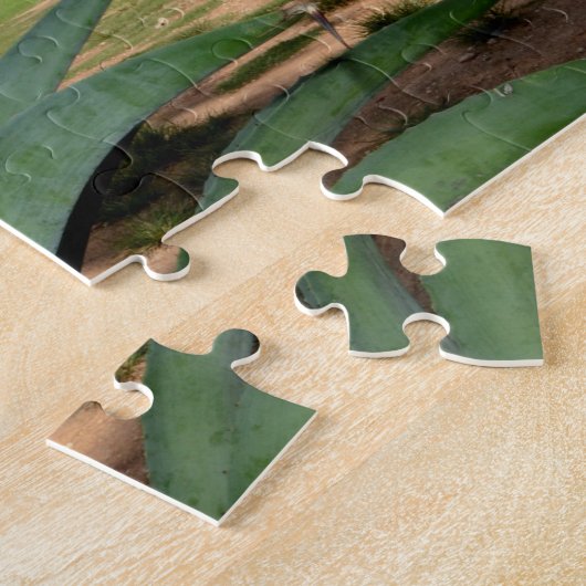 メキシコのピラミッド。 ジグソーパズル (側面)