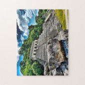 メキシコのピラミッド。 ジグソーパズル (縦)