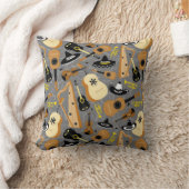 メキシコのフィエスタの漫画の音楽パターン クッション (ブランケット)