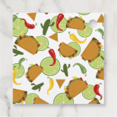 メキシコのフィエスタは、タコ'ベビーの赤ちゃんシャワーを見よう フェイバータグ (裏面)