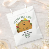 メキシコのフィエスタは、タコ'ベビーの赤ちゃんシャワーを見よう フェイバーバッグ (クリップ留めされた状態)