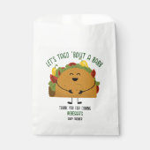 メキシコのフィエスタは、タコ'ベビーの赤ちゃんシャワーを見よう フェイバーバッグ (正面)