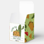 メキシコのフィエスタタコカップル赤ちゃんシャワー フェイバーボックス (オープン)