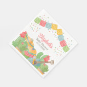 メキシコのフィエスタタコ'ベビーの赤ちゃんシャワーについて スタンダードランチョンナプキン (角)