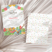 メキシコのフィエスタタコ'ベビーの赤ちゃんシャワーについて