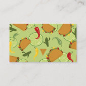 メキシコのフィエスタタコ「おむつ取りおむつラッフル エンクロージャーカード (裏面)