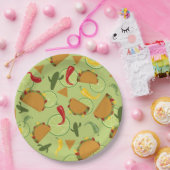 メキシコのフィエスタタコ ペーパープレート (パーティー)