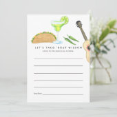 メキシコのフィエスタタコ'Bout Love アドバイスカード (スタンド正面)