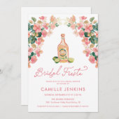 メキシコのフィエスタブライダルシャワー招待 招待状 (正面/裏面)