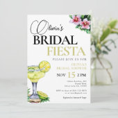 メキシコのフィエスタマルガリタブライダルシャワー招待 招待状 (スタンド正面)