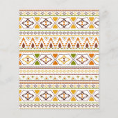 メキシコのフィエスタムチャチョベビーシャワー予算招待状 (裏面)