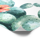 メキシコのフィエスタリトルムチャチョの赤ちゃんシャワーへようこそ ポスター (角)