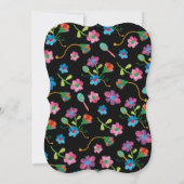 メキシコのフィエスタリハーサルディナーと刺繍 招待状 (裏面)