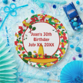 メキシコのフィエスタ誕生日（いつでも）アミゴス  ペーパープレート (パーティー)