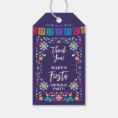 メキシコのフィエスタ シンコ デ マヨ 誕生日パーティー ギフトタグ (正面)