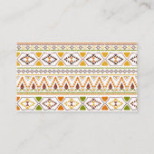 メキシコのフェスタ赤ちゃんシャワーおむつラッフル エンクロージャーカード (裏面)