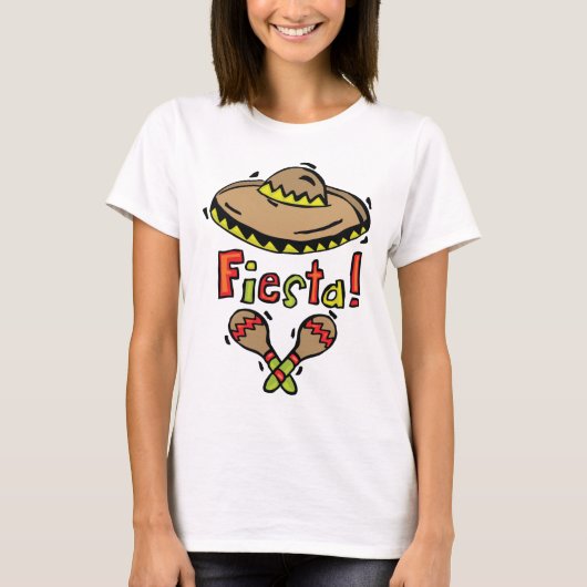 メキシコのフェスタ Tシャツ (正面)