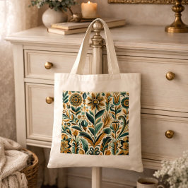 メキシコのフォークアートトートバッグと秋の宝石トーン トートバッグ