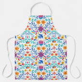 メキシコのフォークアートパターン エプロン (正面)
