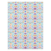 メキシコのフォークアートパターン テーブルクロス (正面)