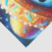 メキシコのフォークアート雪だるま雪だるまデコページ 薄葉紙 (詳細)