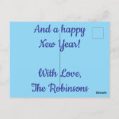 メキシコのフォークアート雪だるま雪だるま雪の人々 ポストカード (裏面)