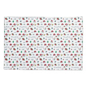 メキシコのフリーダ・カーロ|のハート 枕カバー (裏面-左)