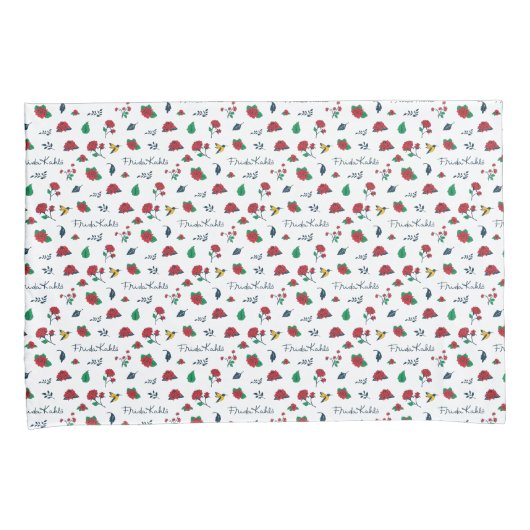 メキシコのフリーダ・カーロ|のハート 枕カバー (正面右)