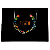 メキシコのフローラ ラージペーパーバッグ (正面)